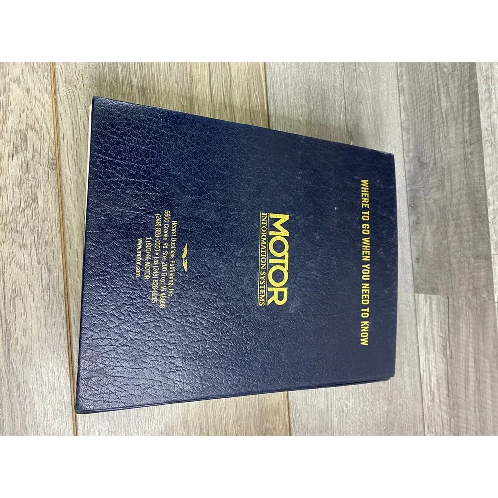MOTOR Labor Guide Manual 1981 to 2001‎ Professional Service Trade Edition 18884